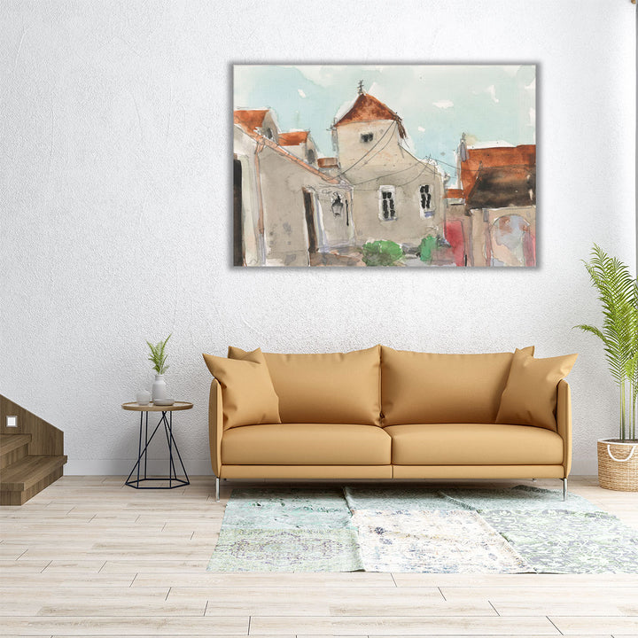 14 Route De Beaune - Canvas Print Wall Art