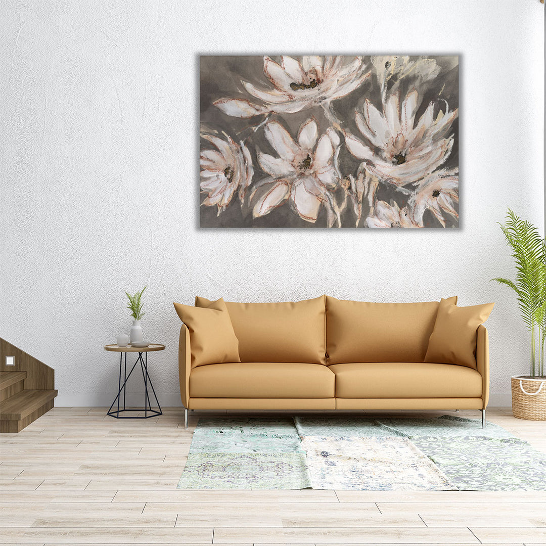 Embellished Magnolia II - Canvas Print Wall Art