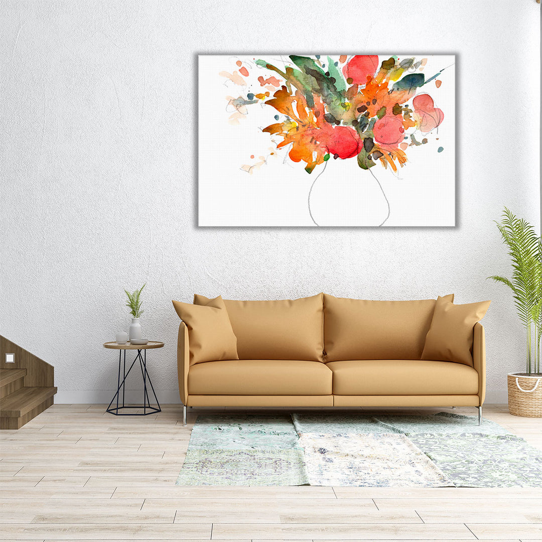 Expressive Bouquet II - Canvas Print Wall Art