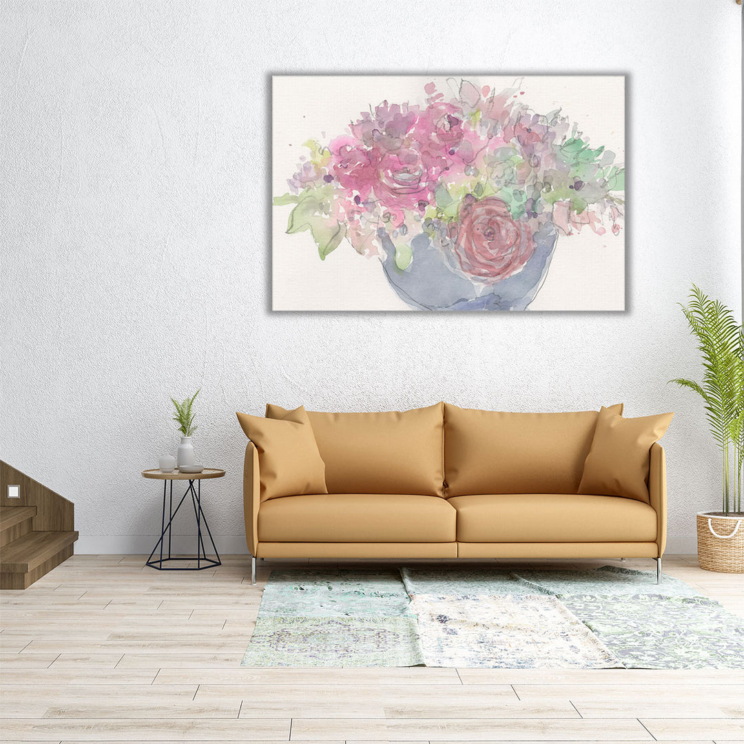 Floral Dreamy I - Canvas Print Wall Art