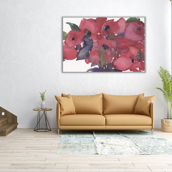 Floral Pretty I - Canvas Print Wall Art