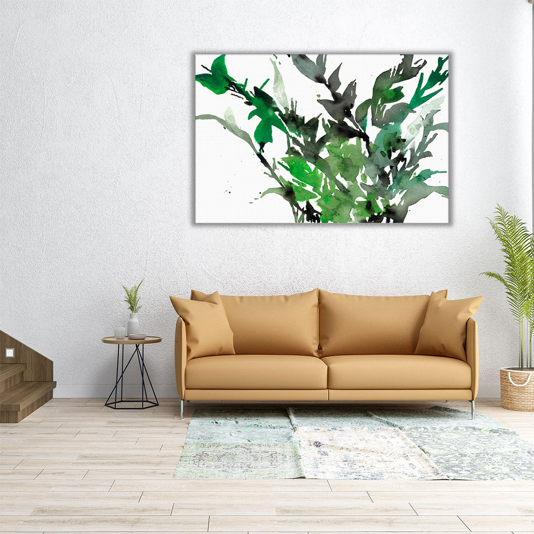 Just the Leaves I - Canvas Print Wall Art