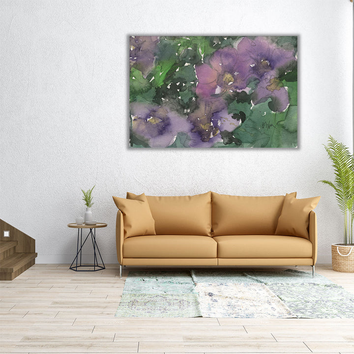 Language of Violets I - Canvas Print Wall Art