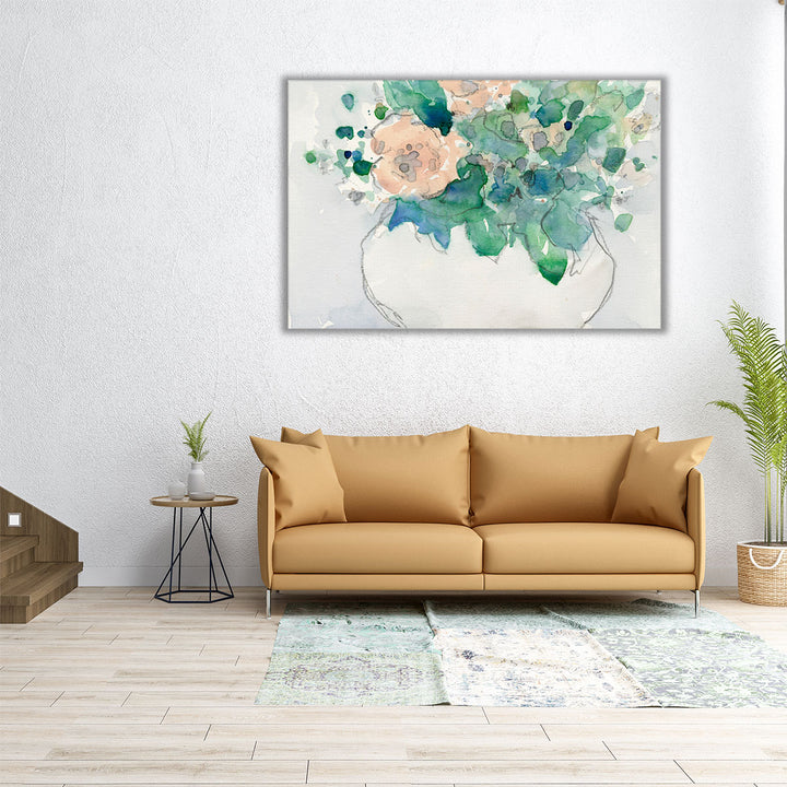 Pastel Arrangement I - Canvas Print Wall Art