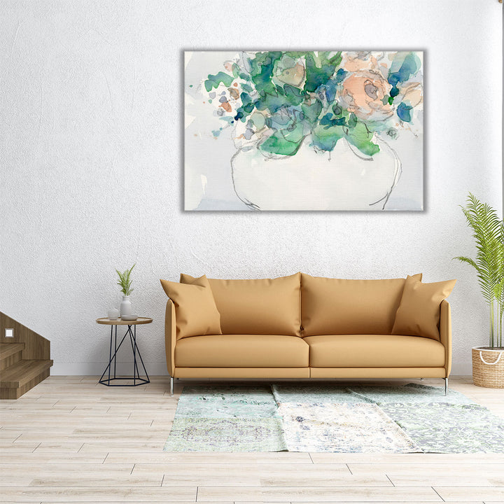 Pastel Arrangement II - Canvas Print Wall Art