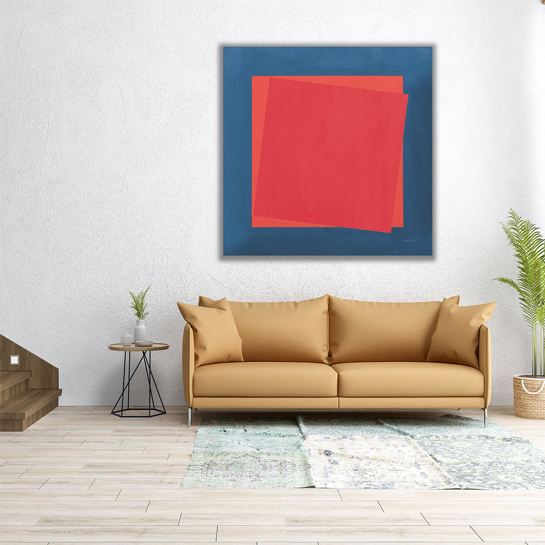 Geo Core Bright - Canvas Print Wall Art