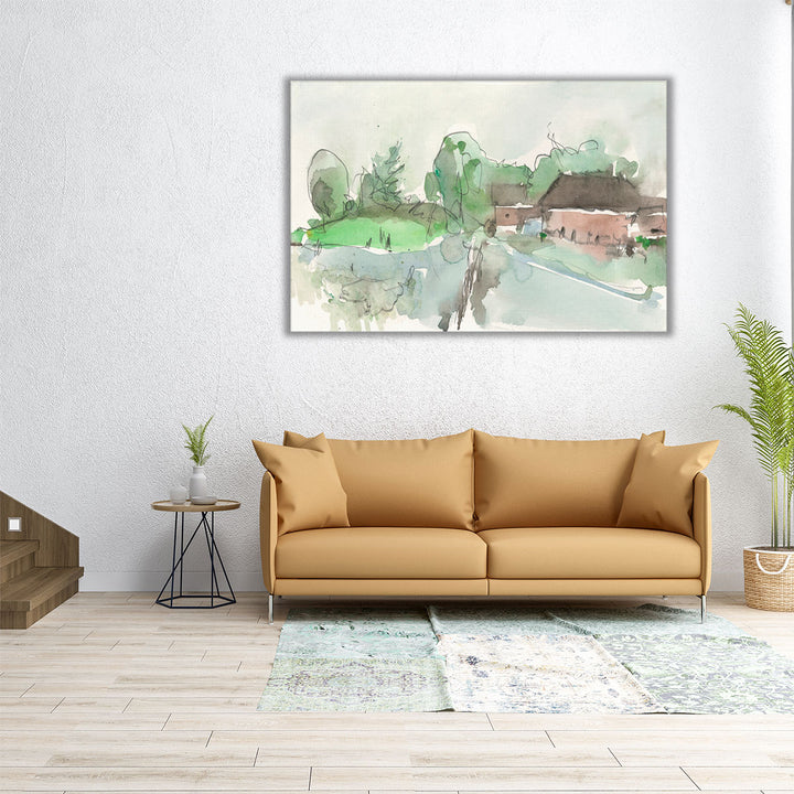 The Landscape Background II - Canvas Print Wall Art