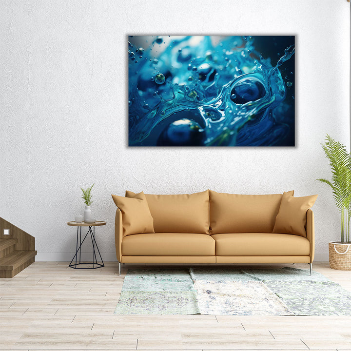 Soft Atmospheric Splash - Canvas Print Wall Art