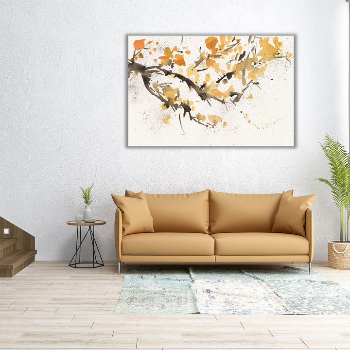 Watercolor Tree Branch I - Canvas Print Wall Art