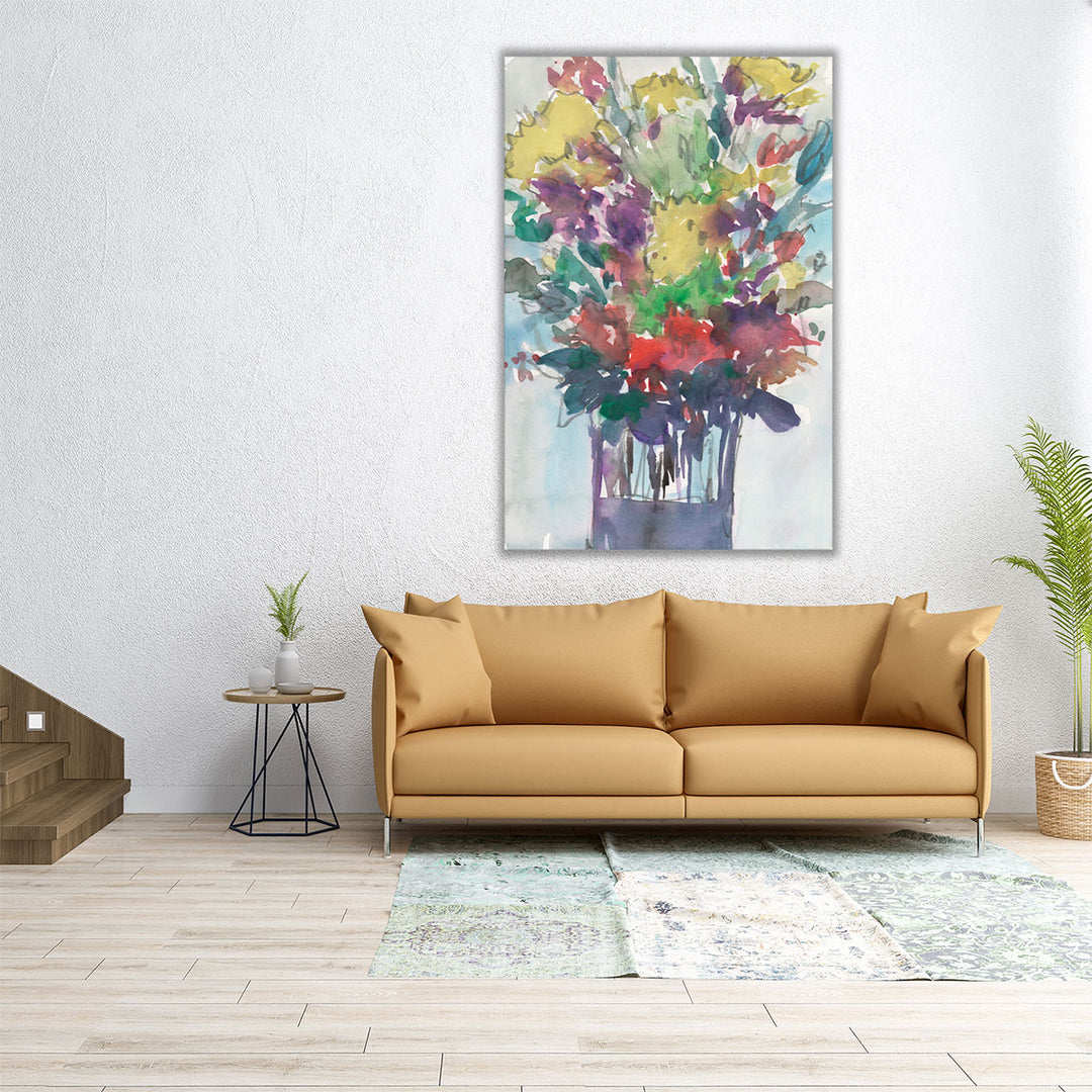 Garden Pieces I - Canvas Print Wall Art