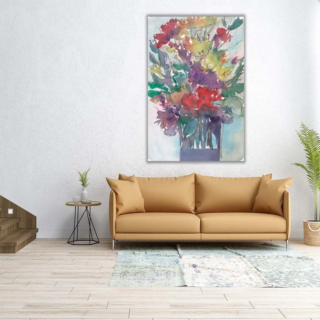 Garden Pieces II - Canvas Print Wall Art