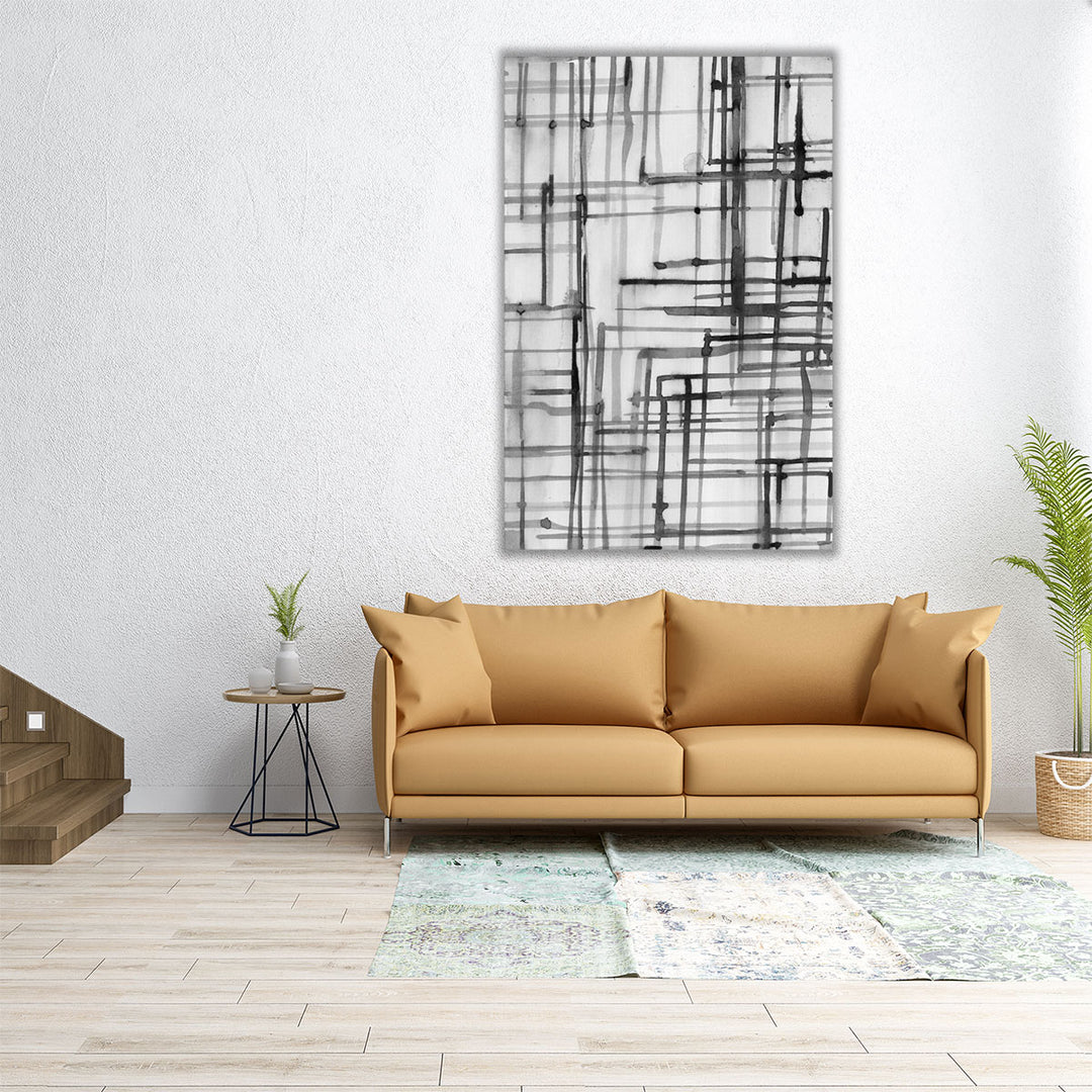 Line Meditation I - Canvas Print Wall Art