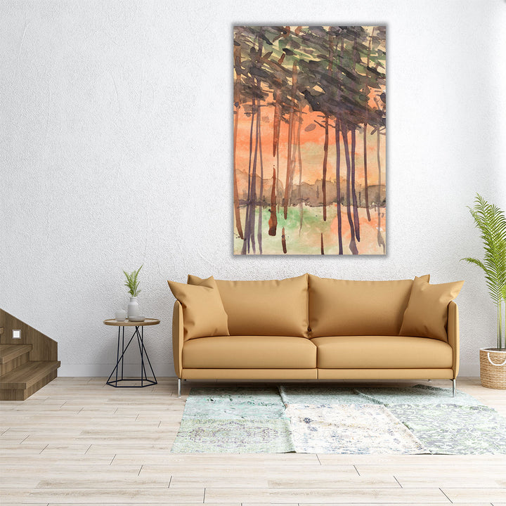 Between the Trees I - Canvas Print Wall Art