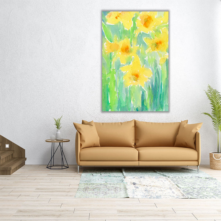 Daffodils I - Canvas Print Wall Art