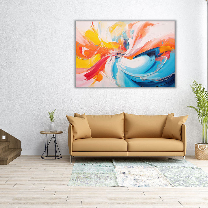 Twister Tango - Canvas Print Wall Art