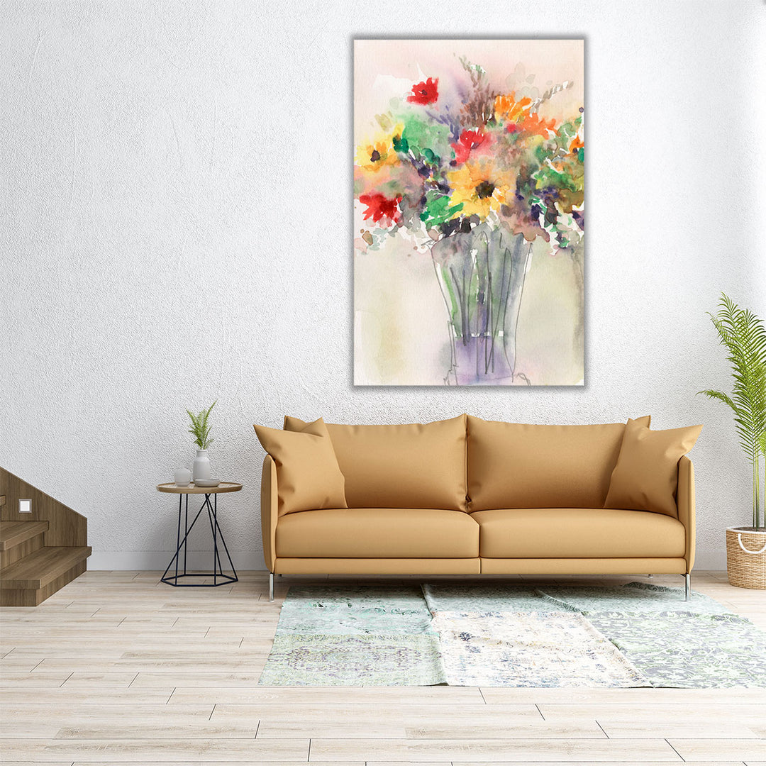 Fancy that Bouquet I - Canvas Print Wall Art