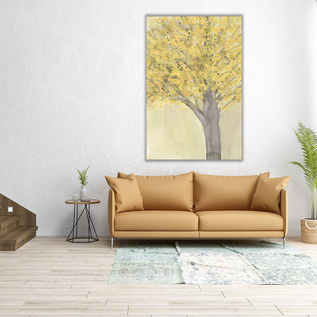 Yellow Autumn Moment II - Canvas Print Wall Art