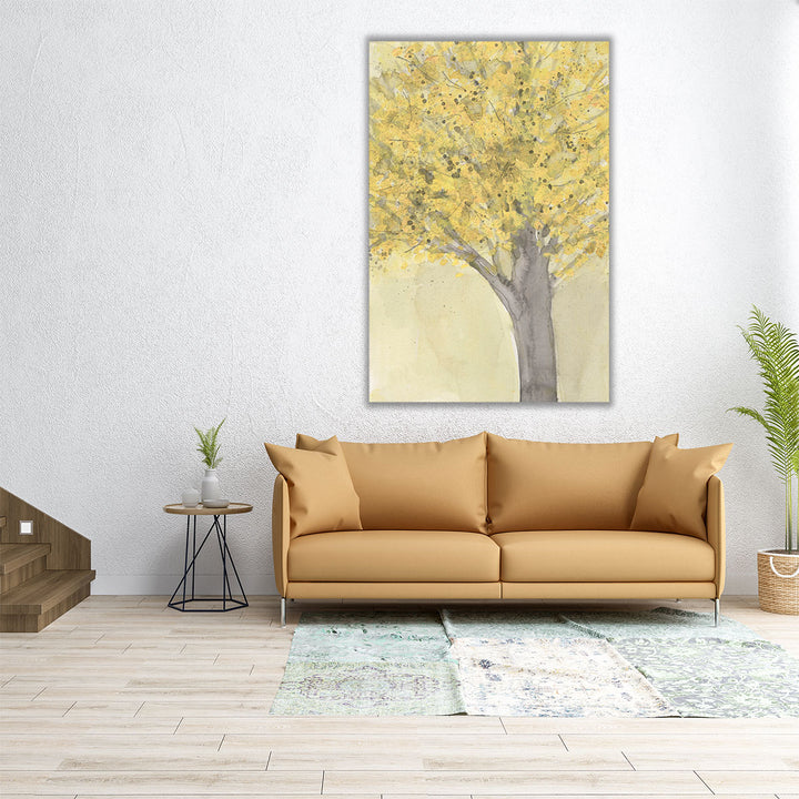 Yellow Autumn Moment II - Canvas Print Wall Art