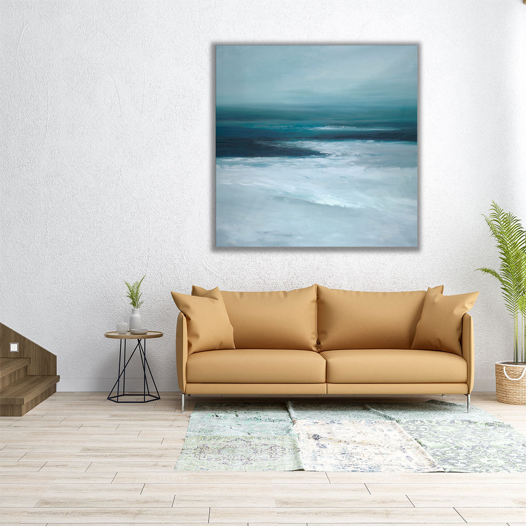 Night Beach - Canvas Print Wall Art