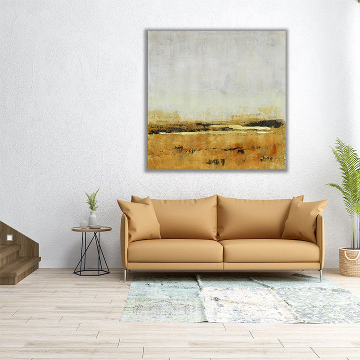 Gold Horizon I - Canvas Print Wall Art