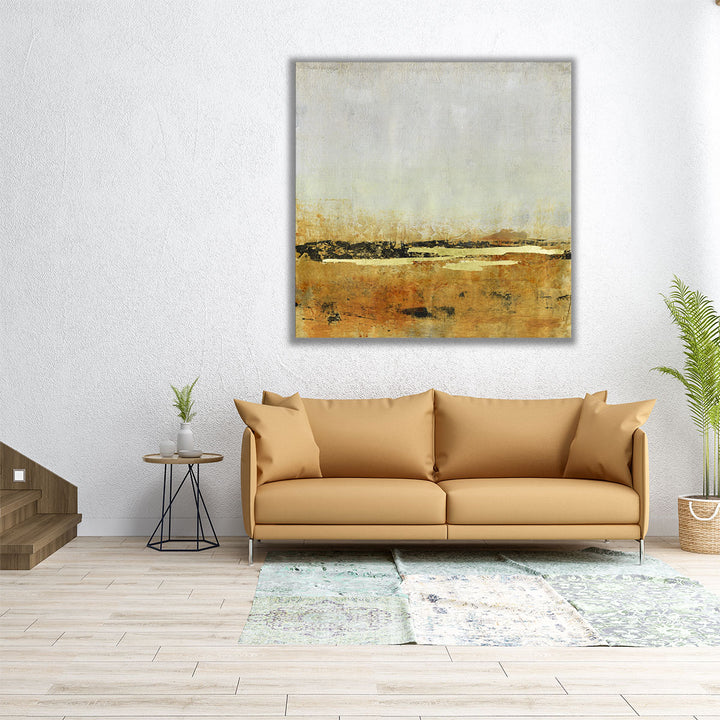 Gold Horizon II - Canvas Print Wall Art