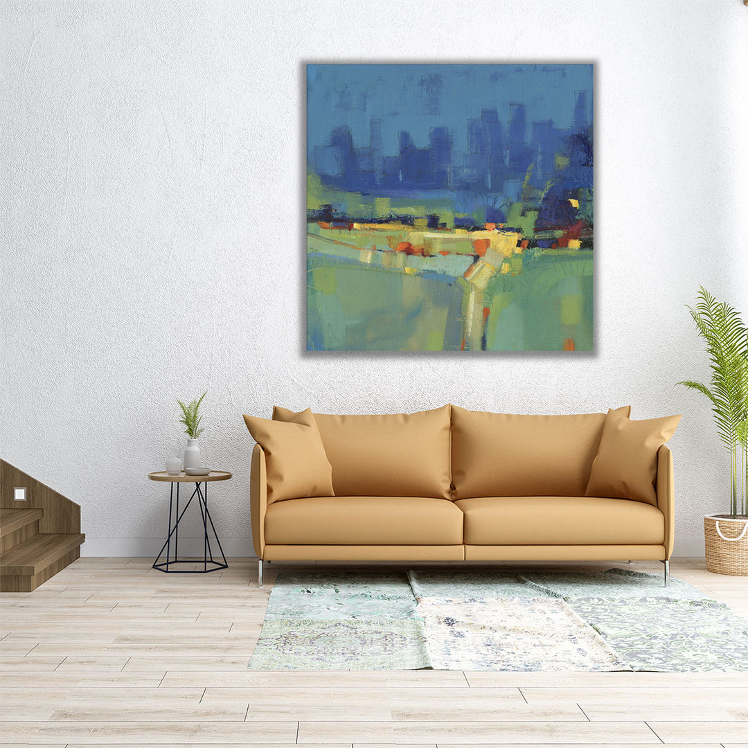 Suburban View II - Canvas Print Wall Art