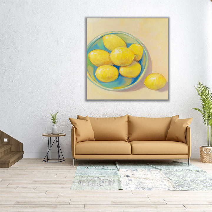 Fruit Bowl Trio I - Canvas Print Wall Art