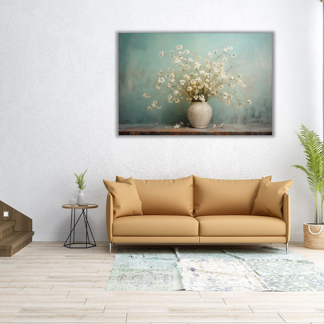 Ethereal Baby's Breath - Canvas Print Wall Art