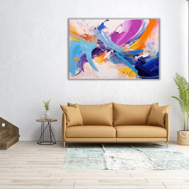 Energetic Express - Canvas Print Wall Art