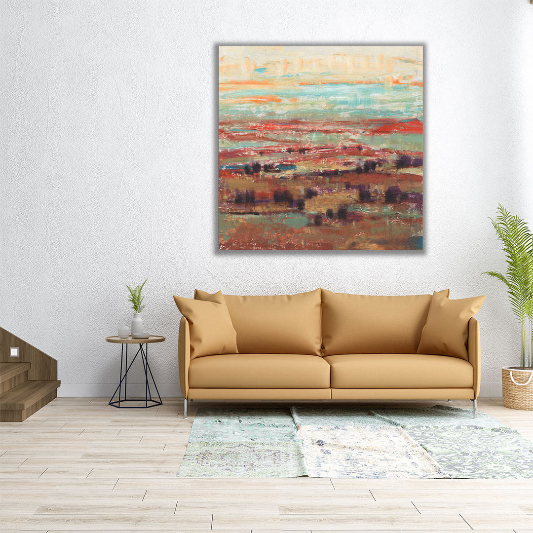 Divided Landscape II - Canvas Print Wall Art