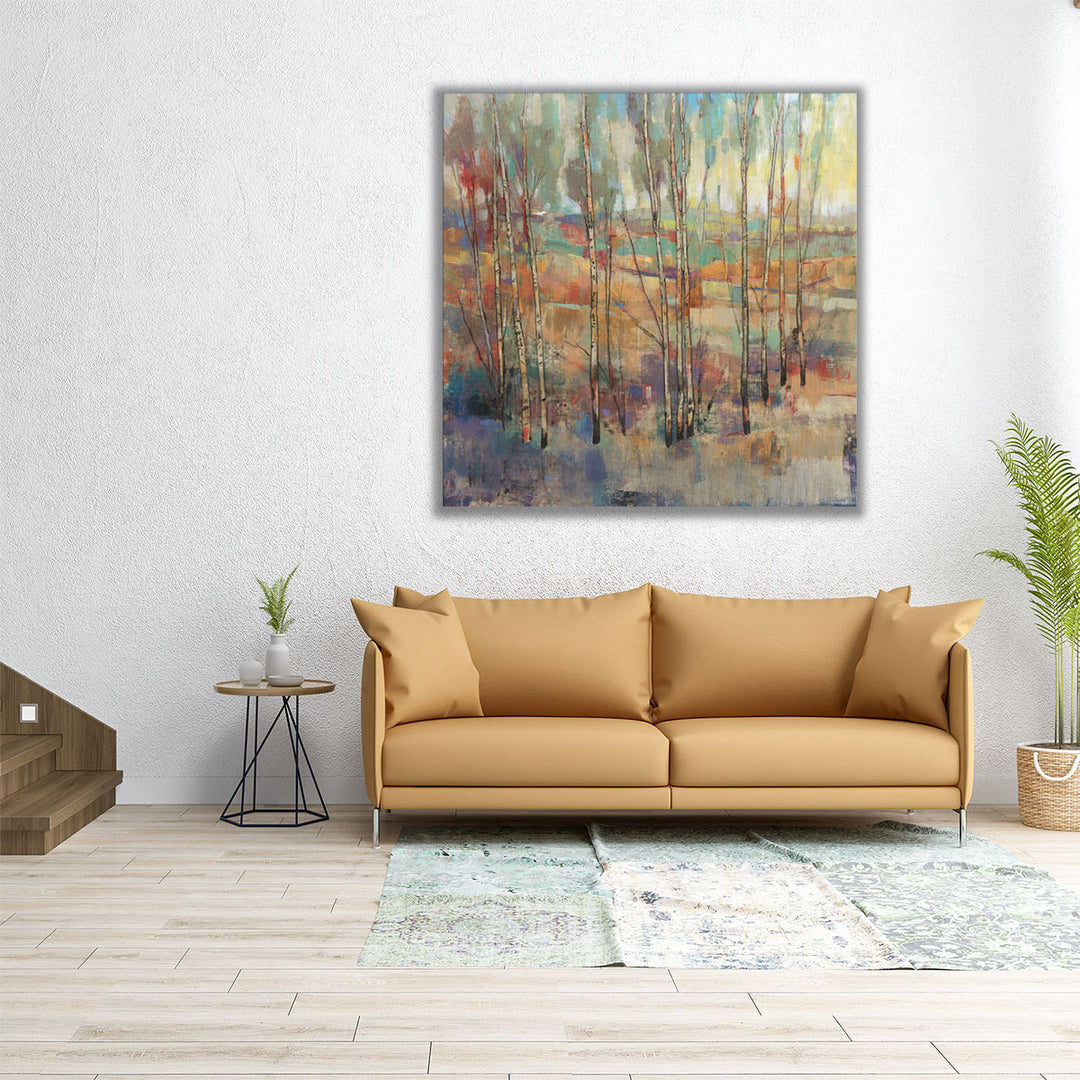 Kaleidoscopic Forest II - Canvas Print Wall Art