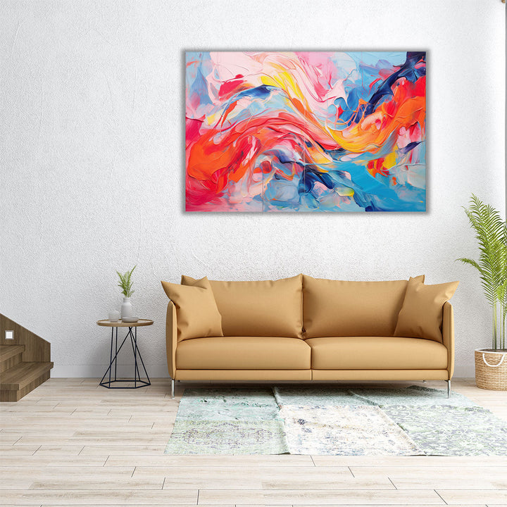 Color Frenzy Fun - Canvas Print Wall Art