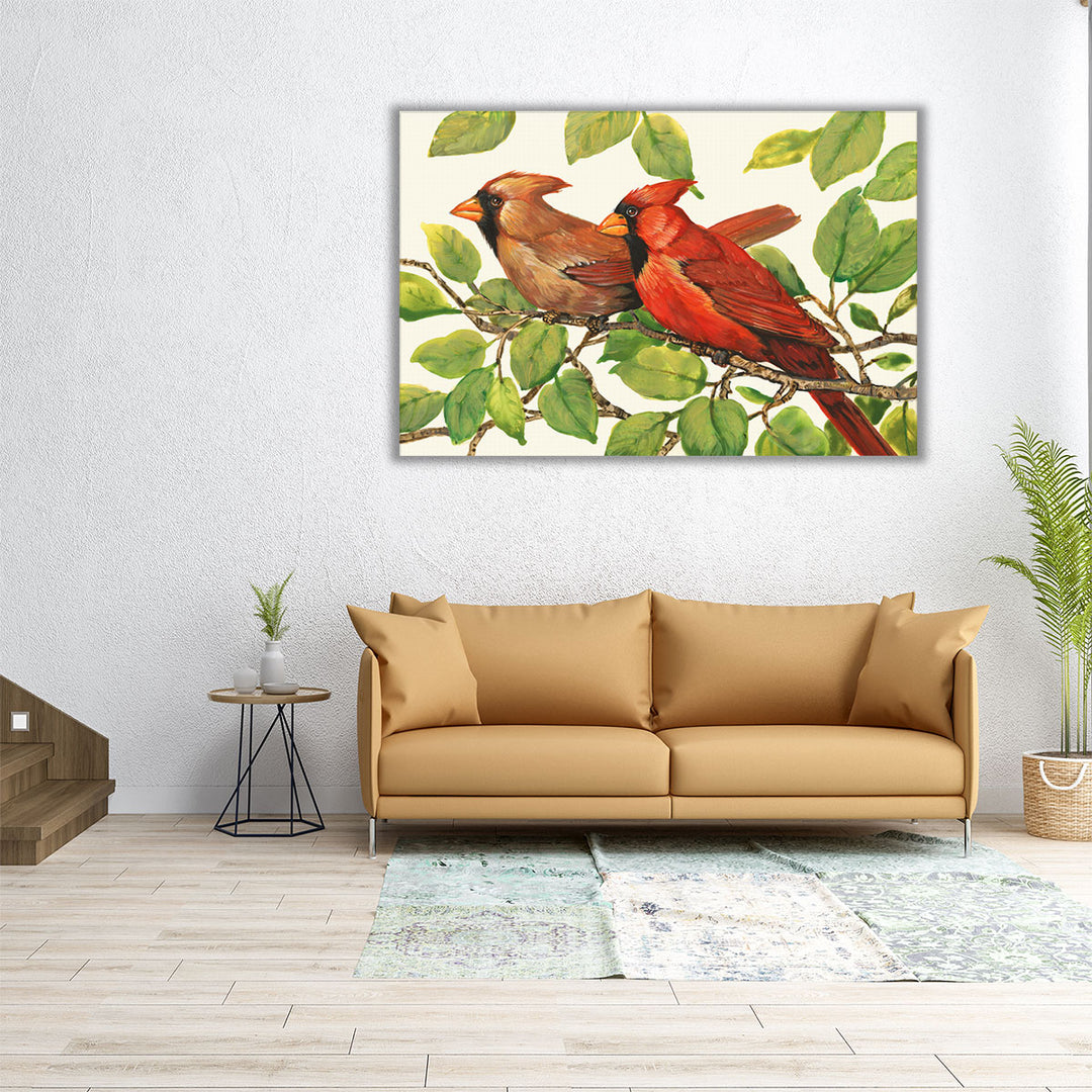 Cardinals - Canvas Print Wall Art