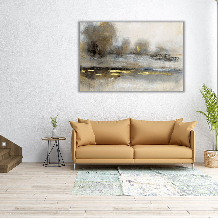 Embellished Gilt Landscape II - Canvas Print Wall Art