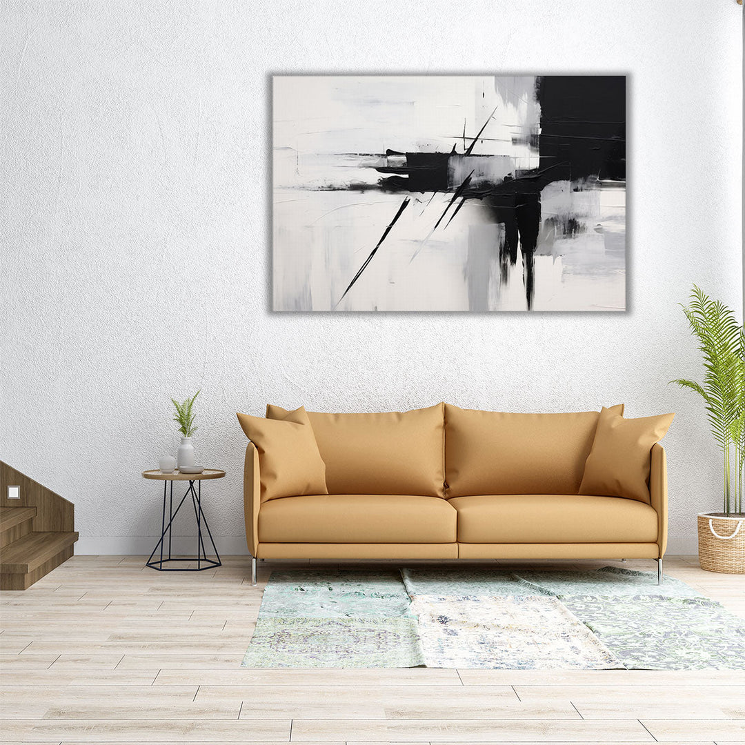 Black & White - Canvas Print Wall Art