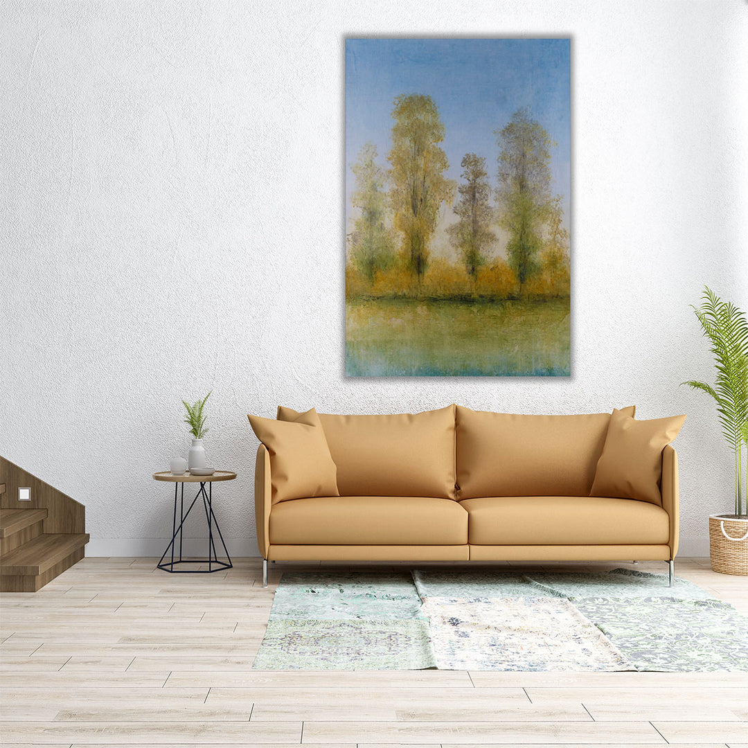 Gilded Trees II - Canvas Print Wall Art