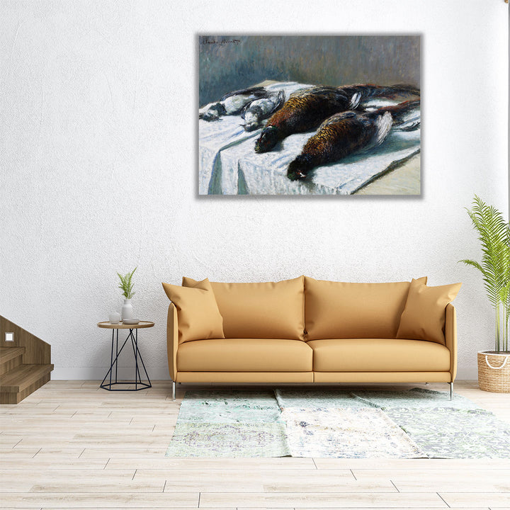 Still Life with Pheasants and Plovers, 1879 - Canvas Print Wall Art