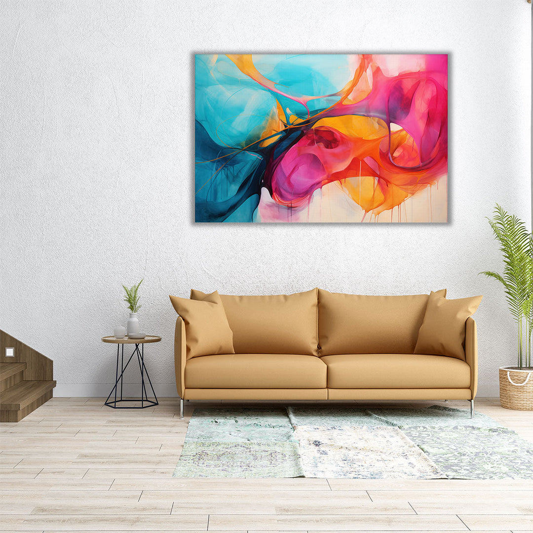 Colorful Chaos - Canvas Print Wall Art