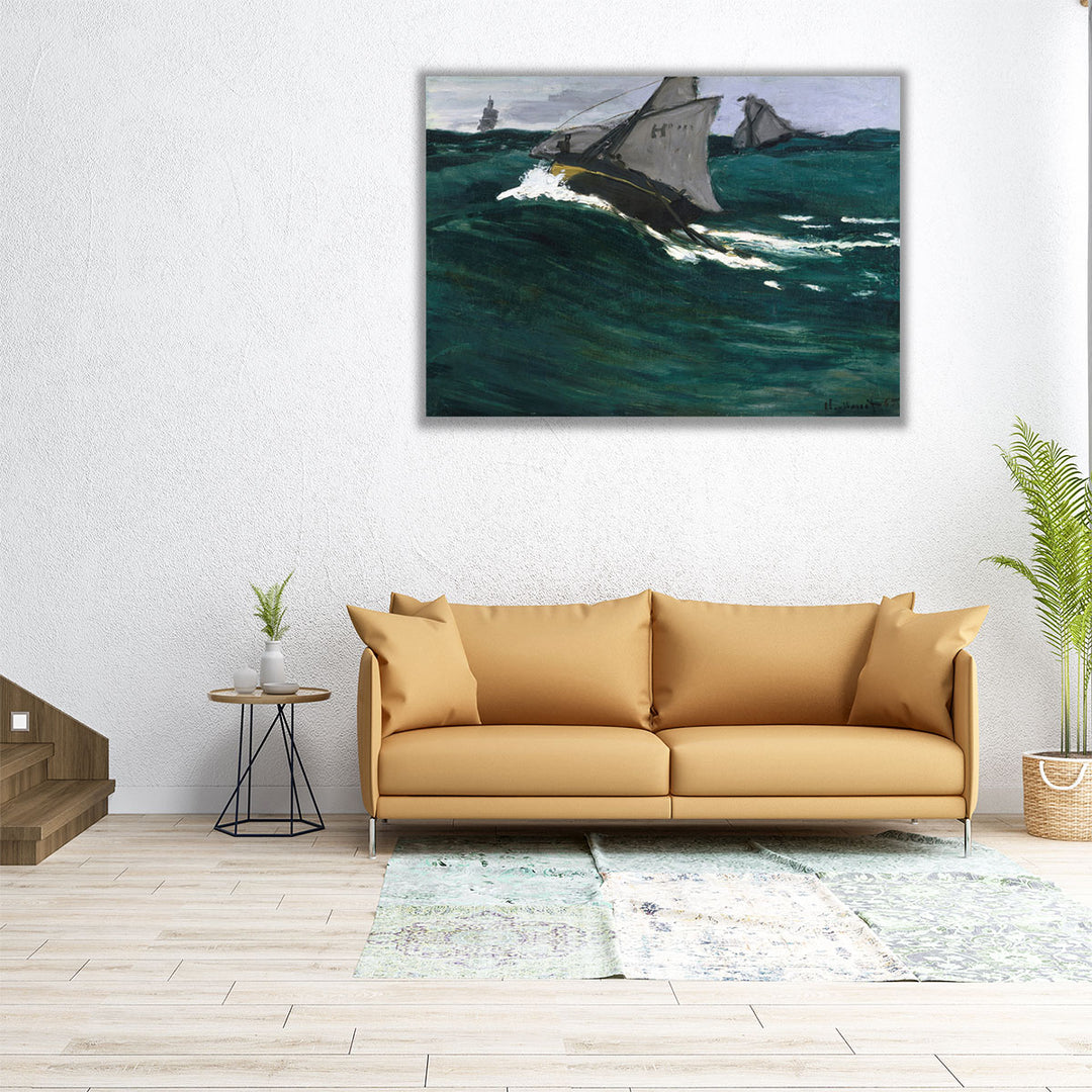 The Green Wave, 1866–1867 - Canvas Print Wall Art