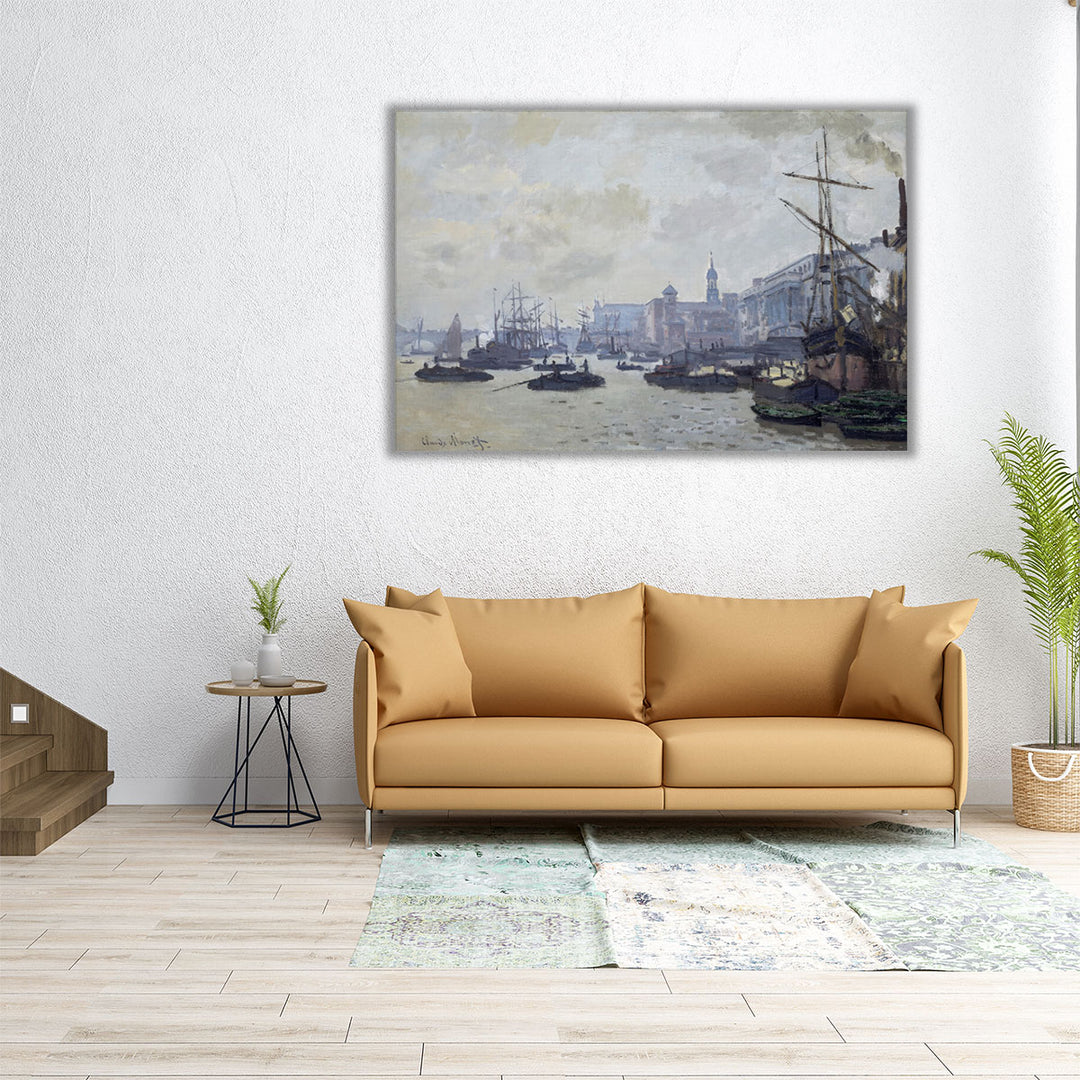 The Pool of London, 1871 - Canvas Print Wall Art