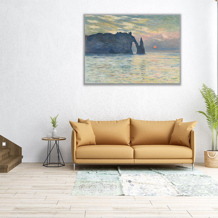Falaise d'Etretat, 1883 - Canvas Print Wall Art