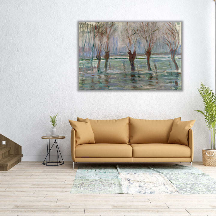 Flood Waters, 1896 - Canvas Print Wall Art