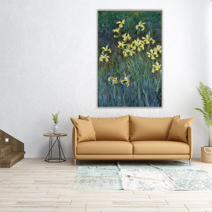 Yellow Irises, 1914 - Canvas Print Wall Art