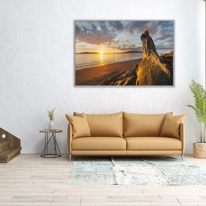 Samish Bay Sunset I - Canvas Print Wall Art