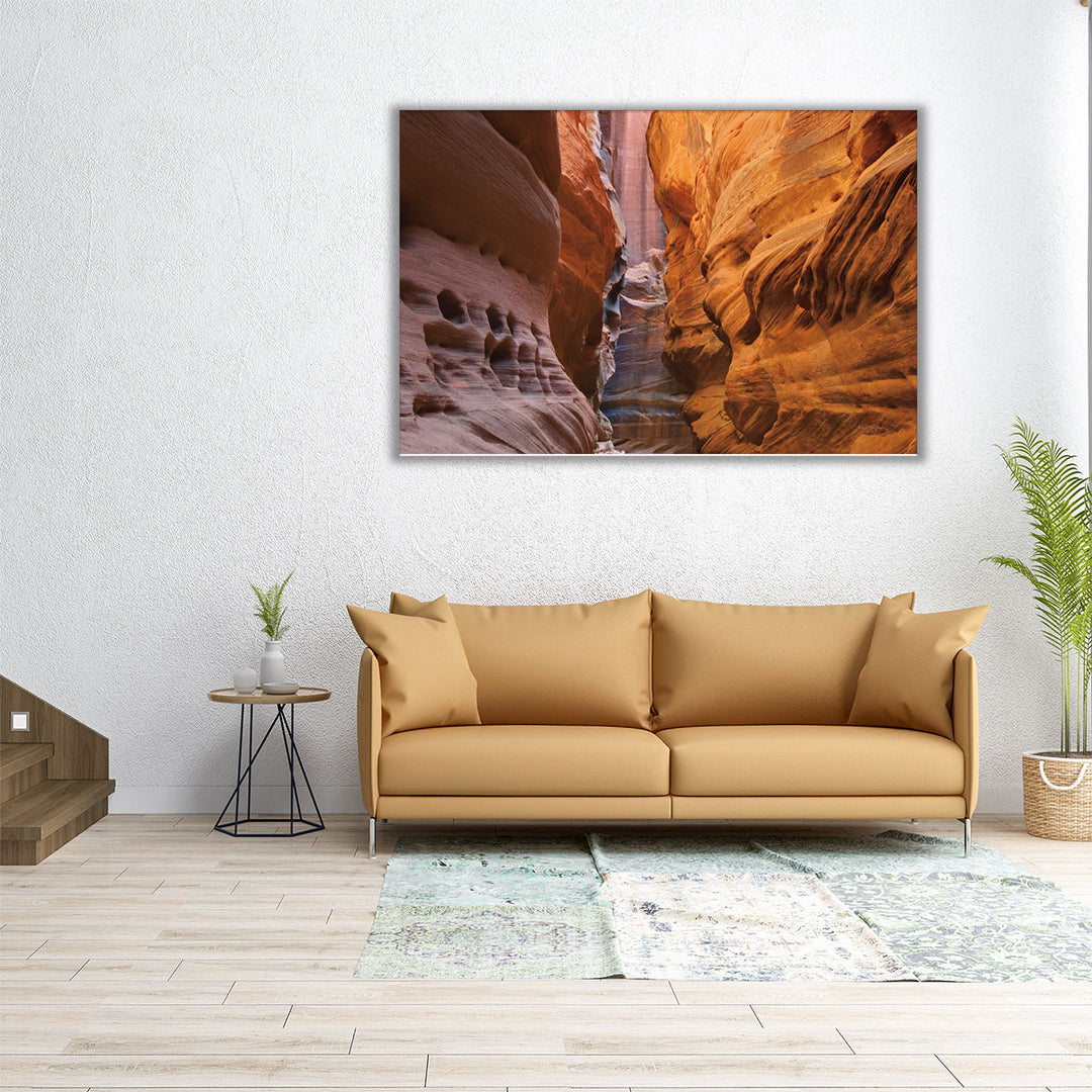 Buckskin Gulch V - Canvas Print Wall Art