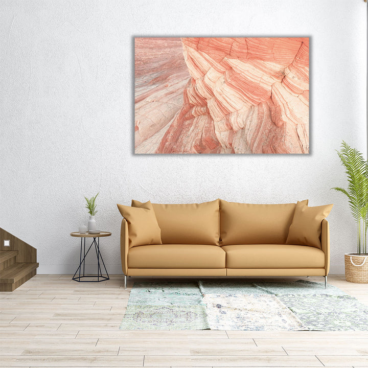 Coyote Buttes VII Blush - Canvas Print Wall Art