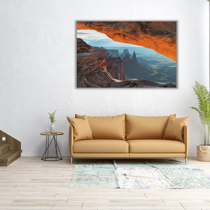 Mesa Arch Canyonlands National Park - Canvas Print Wall Art