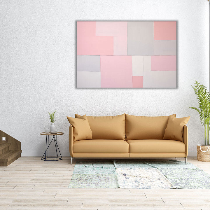 Minimalist Blush - Canvas Print Wall Art