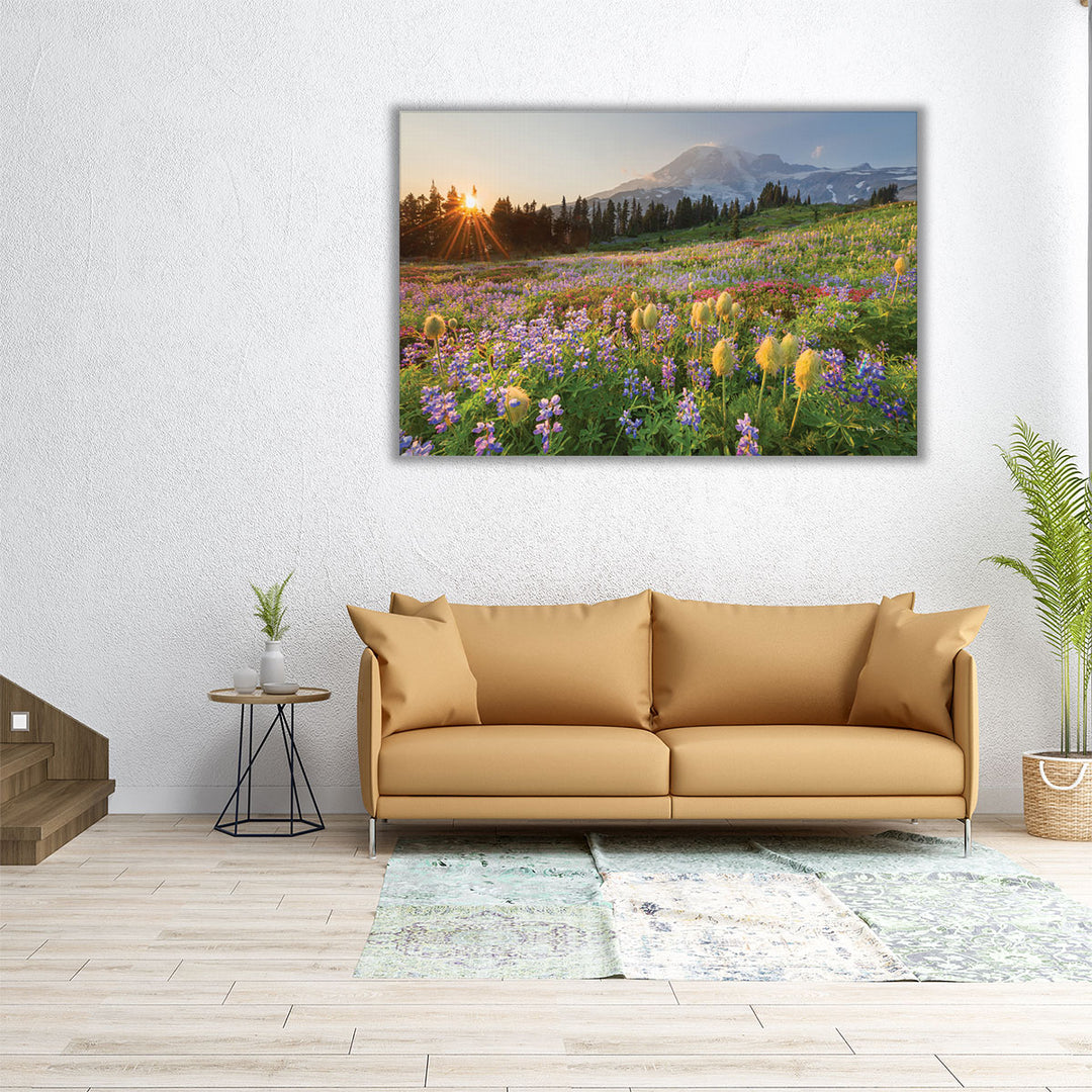 Paradise Wildflower Meadows I - Canvas Print Wall Art