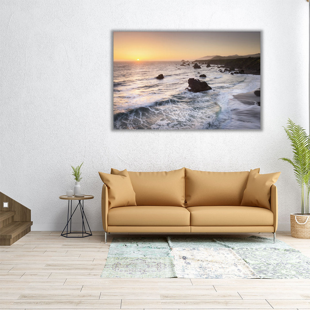 Sonoma Coast Sunset - Canvas Print Wall Art